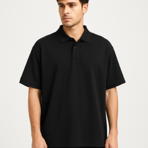 Black Polo T-Shirt